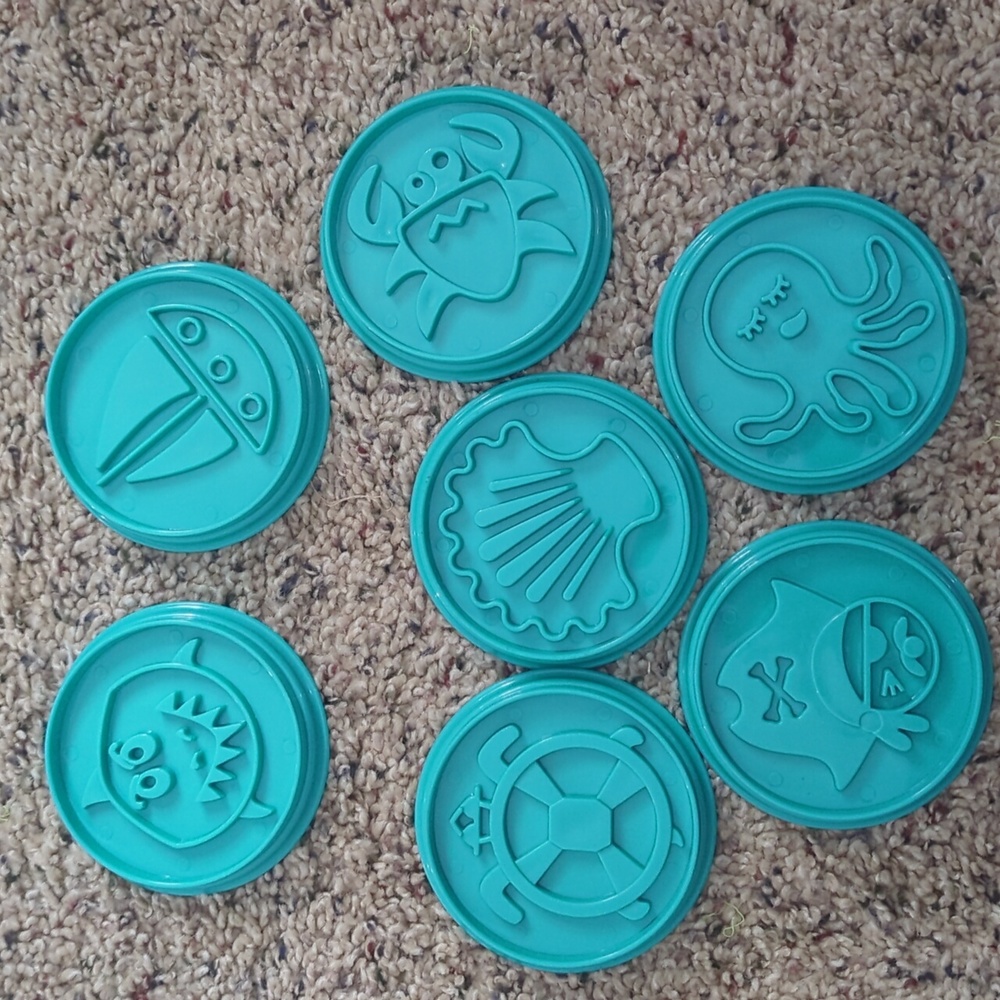 Pampered Chef under the sea cookie cutters
